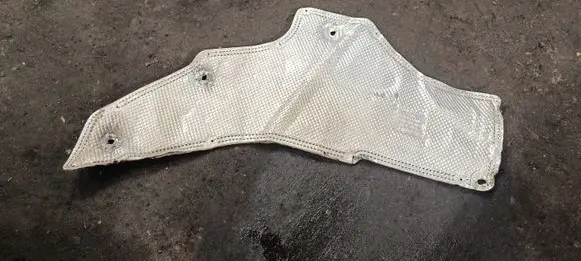 Audi A6 S6 C7 4G Heat shield in engine bay 4G0804161B