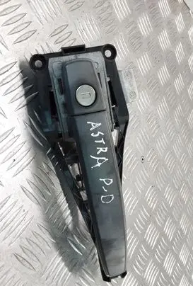 Opel Astra H Front door exterior handle 24463526