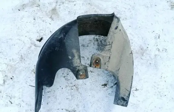 Volvo S40 Rear arch fender liner splash guards 30678140
