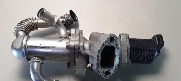 Opel Corsa D EGR valve cooler 