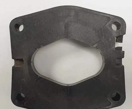 Engine bonnet/hood lock trim molding