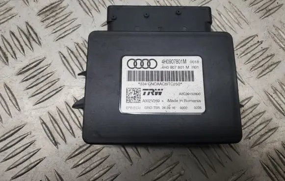Audi A6 S6 C7 4G Rear brake EMF control unit/module 4H0907801M