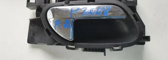 Peugeot 3008 I Front door interior handle 9683446577