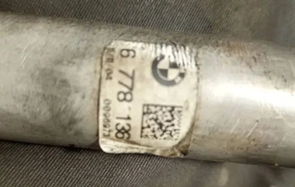 BMW 5 GT F07 Steering column universal joint 6778136 0096973