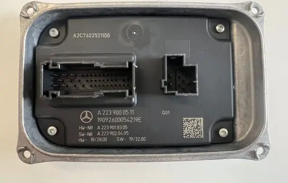 Mercedes-Benz S W223 Headlight ballast module Xenon A2239000511 A2239018305 A2239020405