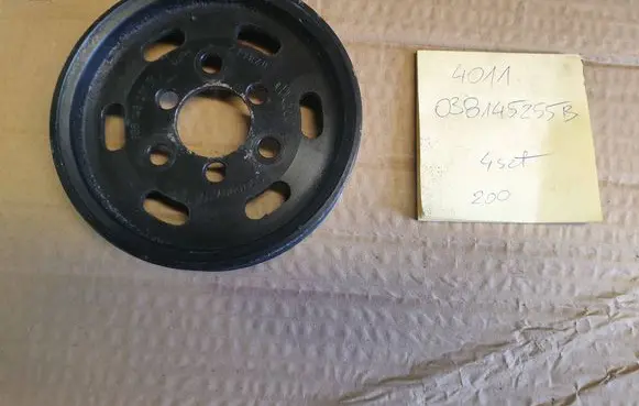 Volkswagen PASSAT B6 Power steering pump pulley 038145255B