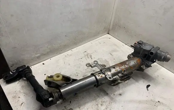 Steering wheel axle