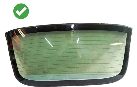 Mercedes-Benz CLK A209 C209 Rear windscreen/windshield window 43R001025 DOT27AS2M24100 E000184