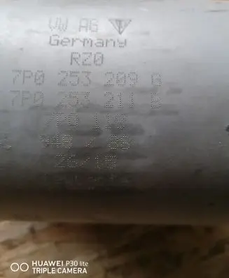 Audi Q7 4L Muffler/silencer 7P0253209G