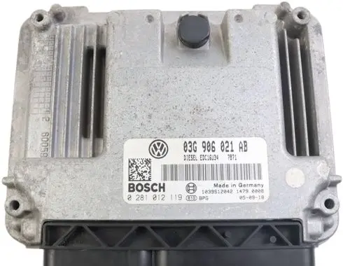 Volkswagen PASSAT B6 Engine control unit/module 03G906021AB 1039S12042 0281012119