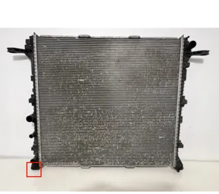 Volkswagen Crafter Coolant radiator 2N0121253B