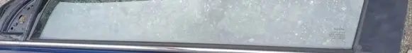 Toyota Avensis T250 Front door glass trim molding 