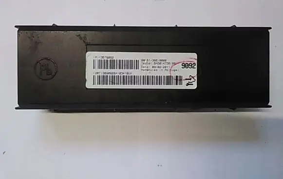 Opel Meriva B Air conditioning/heating control unit 13579092