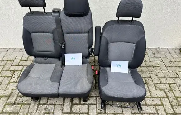 Renault Trafic III (X82) Seat and door cards trim set 876207632R