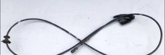 Mercedes-Benz W123 Engine bonnet/hood lock release cable 