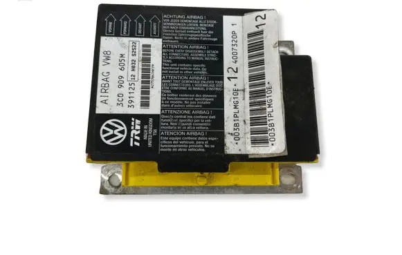 Volkswagen PASSAT B6 Airbag control unit/module 3C0909605M 1C0909605M 91125