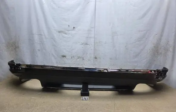 Volkswagen Touareg II Rear bumper lower part trim 7P6807521H