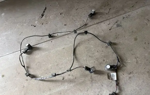 Volkswagen PASSAT B6 Parking sensor (PDC) wiring loom 3C9971104B