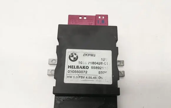 BMW X5 E70 Fuel injection pump control unit/module 7180426
