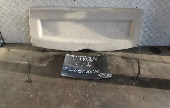 Citroen C3 Manual rear window sunshade cover 