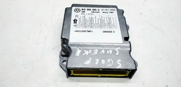 Volkswagen Golf V Airbag control unit/module 1K0909605D