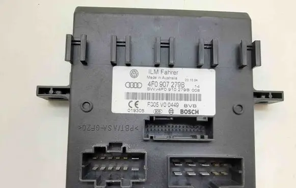 Audi A6 S6 C6 4F Central body control module 4F0910297B 4F0907279B