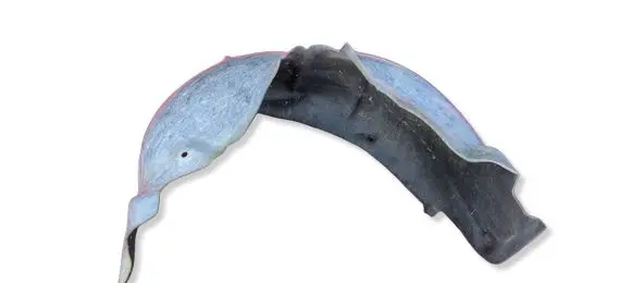 Audi TT TTS Mk2 Rear arch fender liner splash guards 8J0810171E