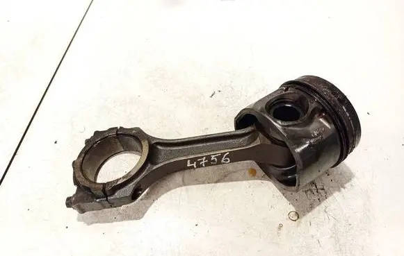 Piston with connecting rod