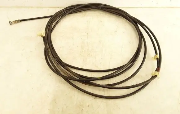 Mitsubishi Pajero Fuel cap flap release cable 