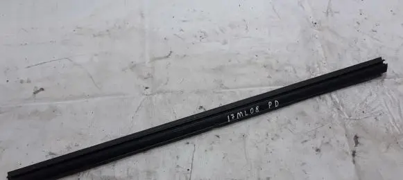 Mitsubishi Lancer X Front door glass trim molding 