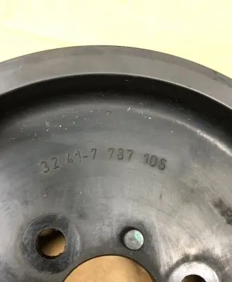 BMW 5 E60 E61 Power steering pump pulley 7787106