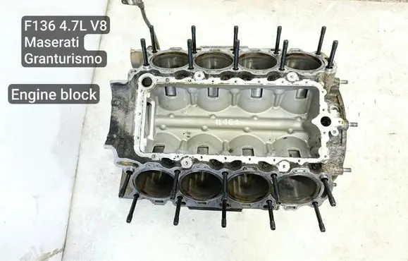 Maserati GranTurismo Engine block M139S