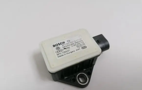 Audi A6 S6 C6 4F ESP acceleration yaw rate sensor 4F0907637A