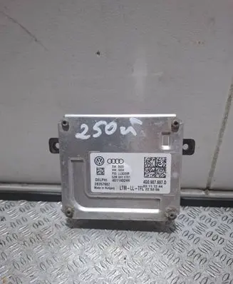 Audi A4 S4 B8 8K Headlight ballast module Xenon 4G0907697D