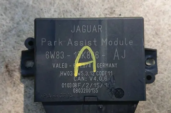 Jaguar XF X250 Parking PDC control unit/module 6W8315K866AJ 0803200155