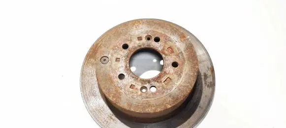 Hyundai Santa Fe Rear brake disc neventiliuojamas