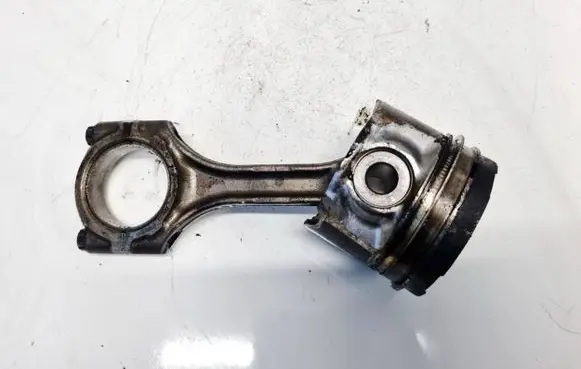 Piston with connecting rod