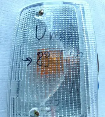 Fiat Uno Rear/tail lights 661-1502
