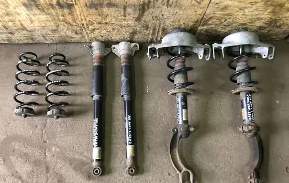 Audi A5 Set of springs and shock absorbers (Front and rear) 8T0513035M 8T0413031AF