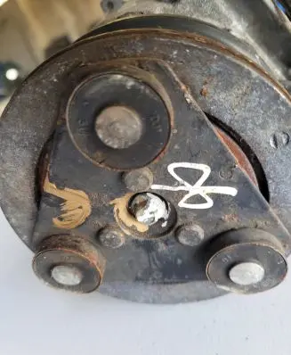 Ford Galaxy Air conditioning (A/C) compressor (pump) AV6119D629DC 80SS304W00 0062966TT9