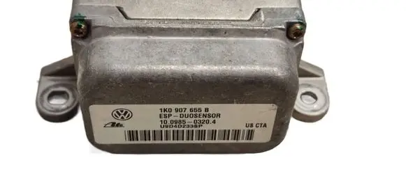 Volkswagen Touran I ESP acceleration yaw rate sensor 1K0907655B 10098503204 U9D4D233RP