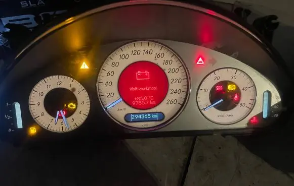 Mercedes-Benz E W211 Speedometer (instrument cluster) A2115403547 024532 110080283