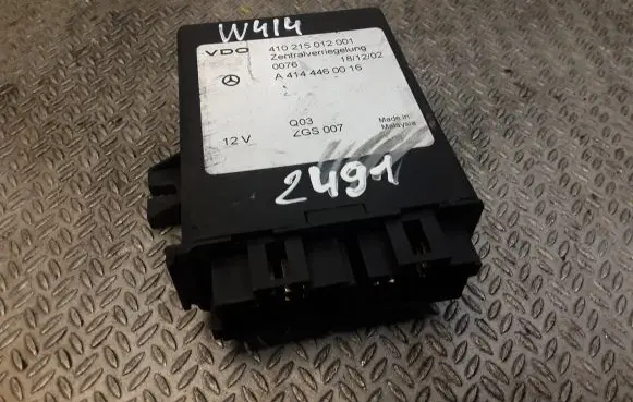 Mercedes-Benz Vaneo W414 Door central lock control unit/module 4144460016 A4144460016