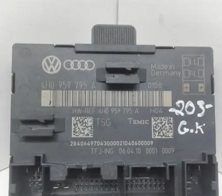 Audi A8 S8 D4 4H Door control unit/module 4H0959795A