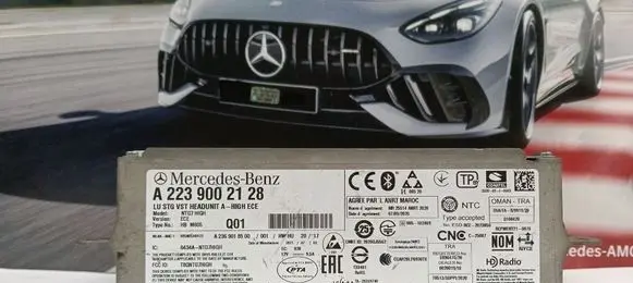Mercedes-Benz S W223 Navigation unit CD/DVD player A2239002128
