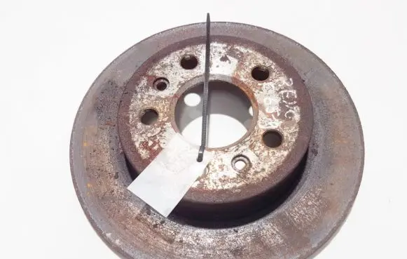 Renault Laguna I Rear brake disc neventiliuojamas