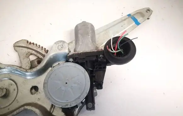 Rear door window regulator motor