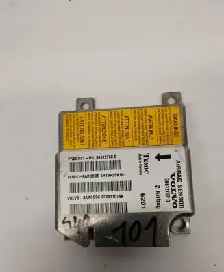 Volvo S40, V40 Airbag control unit/module 30612702D