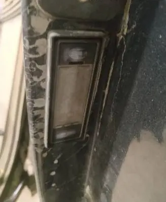 Citroen C8 Number plate light 