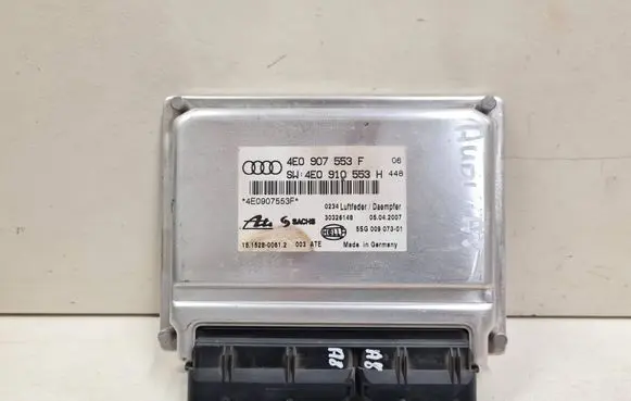 Audi A8 S8 D3 4E Air suspension control unit module (rear) 4E0907553F 4E0910553H